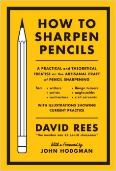 Book Cover of How to sharpen pencils