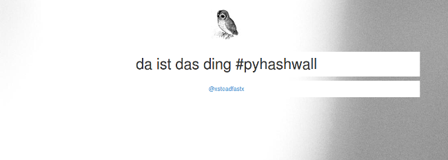 pyhashwall